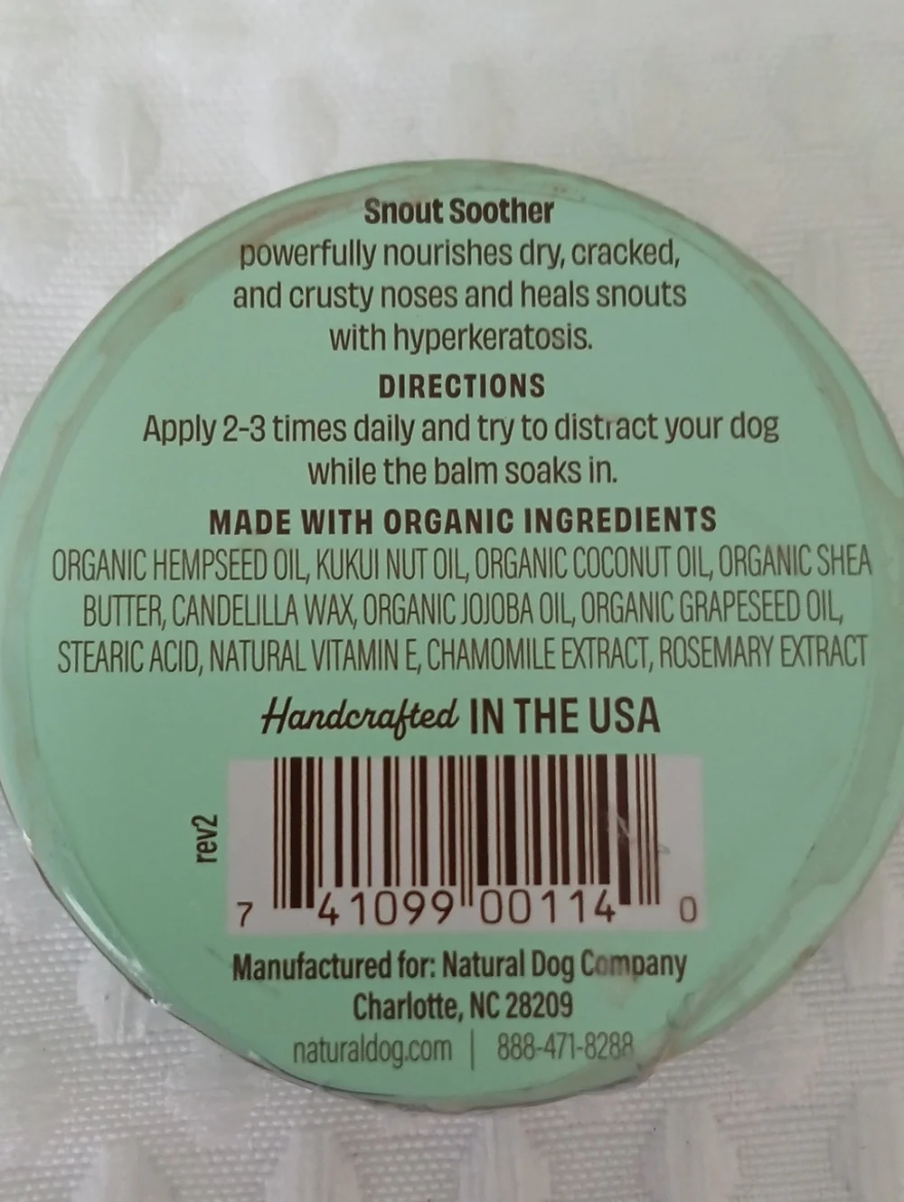 Natural Dog Company Snout Soother to Moisturize & Heal 2 pk